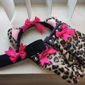 PRE LOVED - Leg Avenue Cougar Wild Cat Accessory Kit -BLK/OS - CHL091